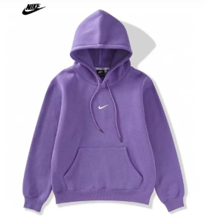 Nike NK Purple Hoodie Sweatshirt